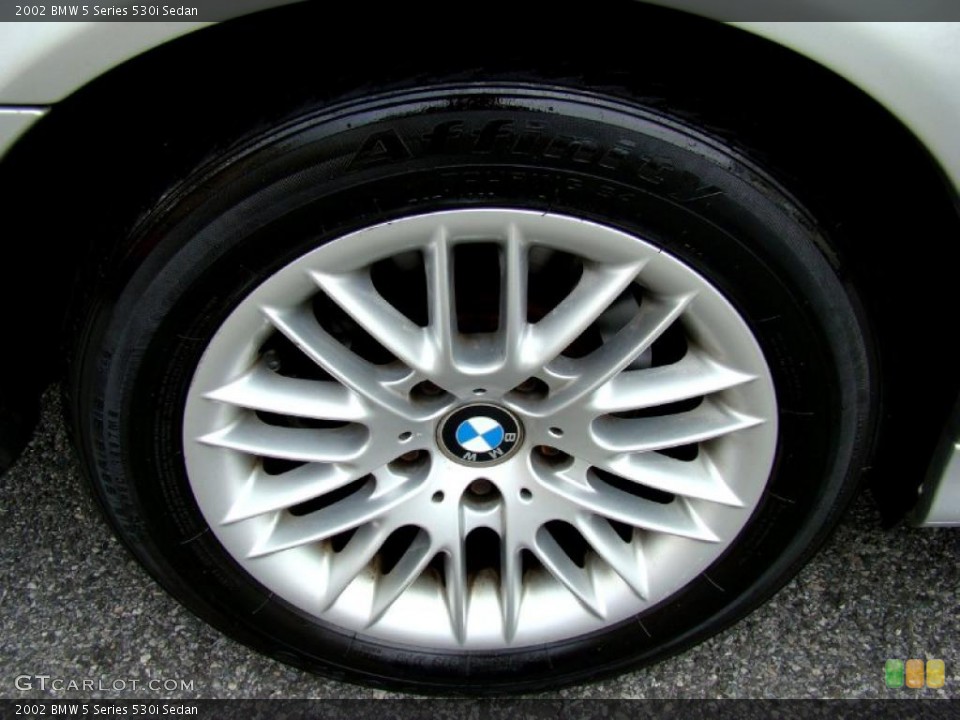 2002 BMW 5 Series 530i Sedan Wheel and Tire Photo #44733553