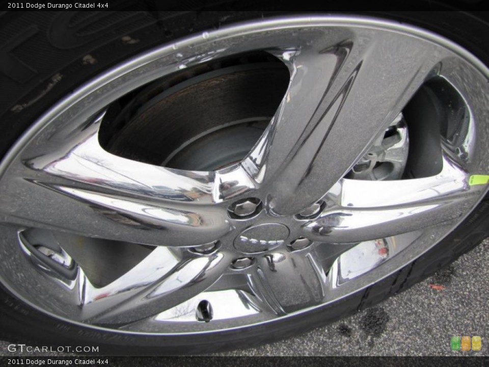 2011 Dodge Durango Citadel 4x4 Wheel and Tire Photo #44743443