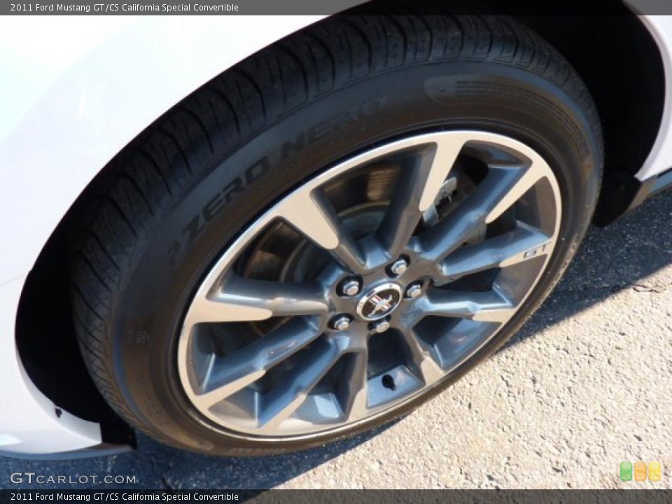 2011 Ford Mustang GT/CS California Special Convertible Wheel and Tire Photo #44745157