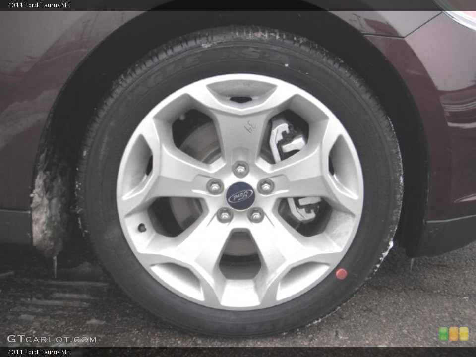 2011 Ford Taurus SEL Wheel and Tire Photo #44757667