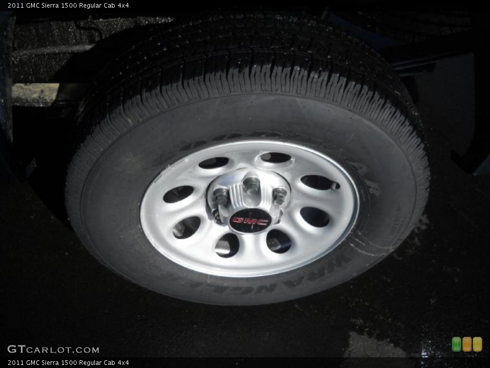 2011 GMC Sierra 1500 Regular Cab 4x4 Wheel and Tire Photo #44762140