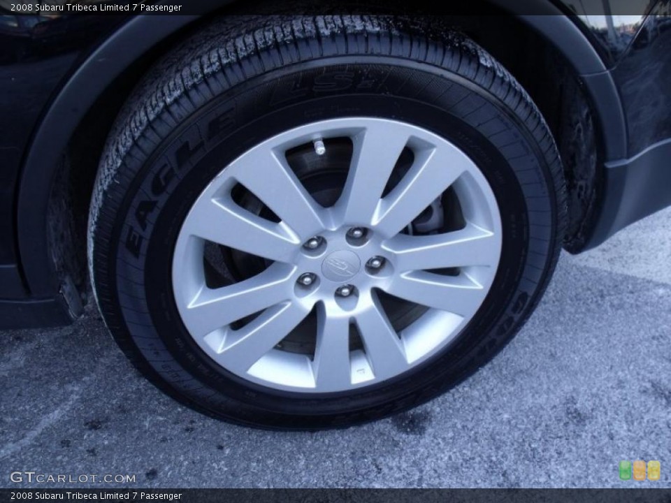 2008 Subaru Tribeca Limited 7 Passenger Wheel and Tire Photo #44764772