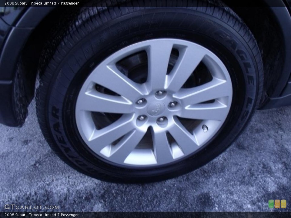 2008 Subaru Tribeca Limited 7 Passenger Wheel and Tire Photo #44764788