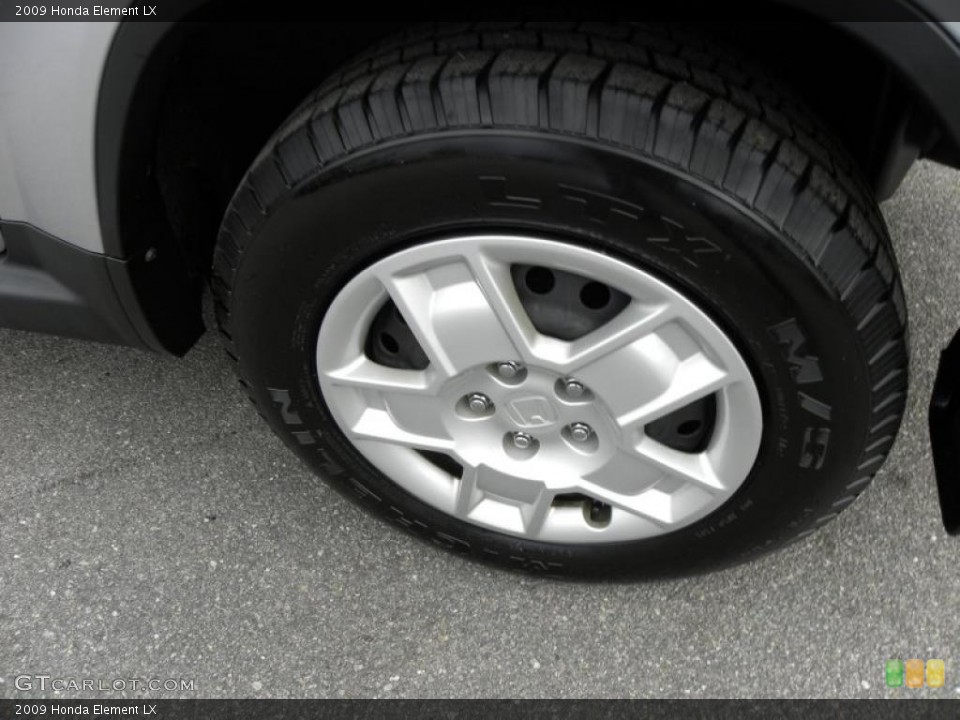 2009 Honda Element LX Wheel and Tire Photo #44769190