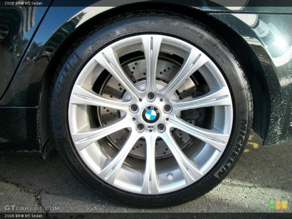 2008 BMW M5 Sedan Wheel and Tire Photo #44770194