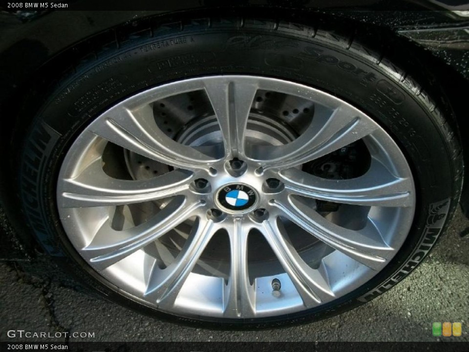 2008 BMW M5 Sedan Wheel and Tire Photo #44770213