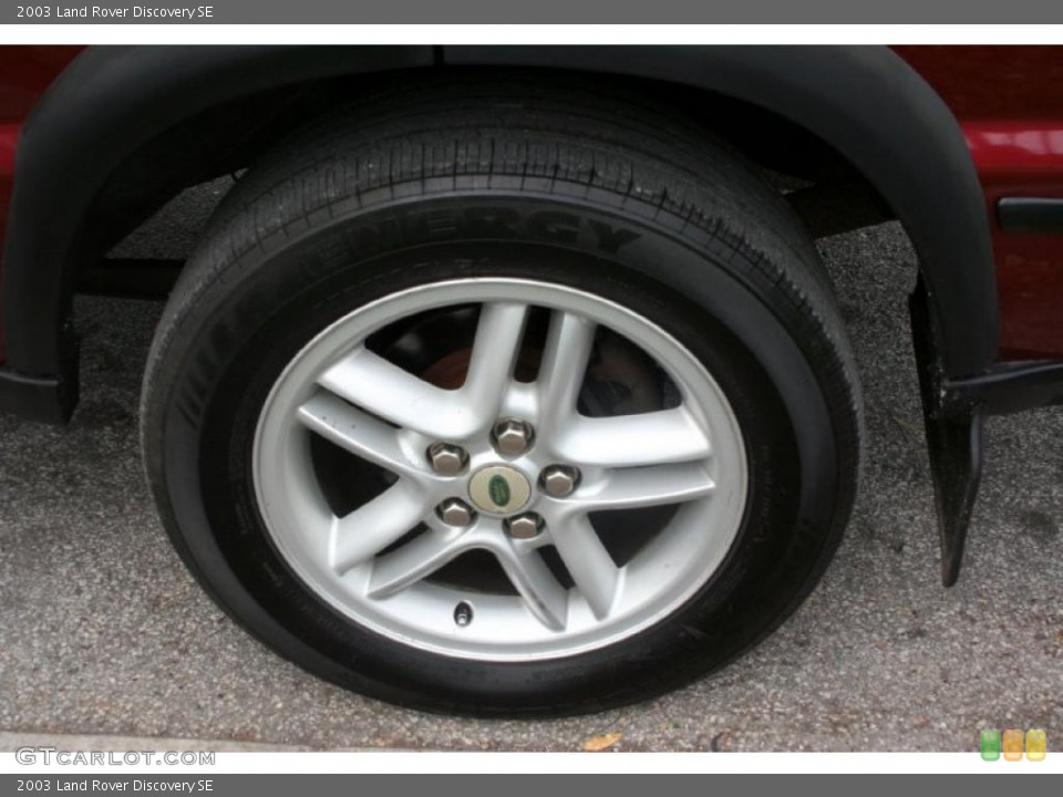 2003 Land Rover Discovery SE Wheel and Tire Photo #44770853