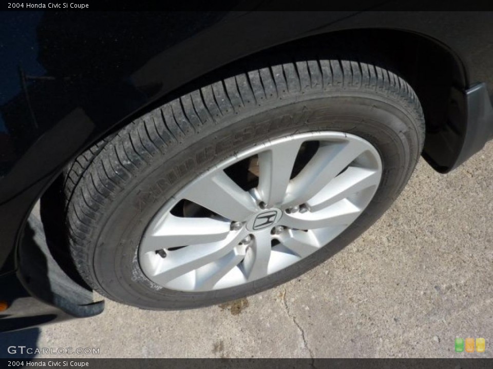 2004 Honda Civic Si Coupe Wheel and Tire Photo #44775313