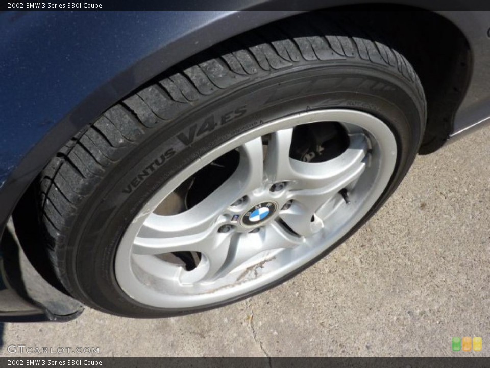 2002 BMW 3 Series 330i Coupe Wheel and Tire Photo #44776869