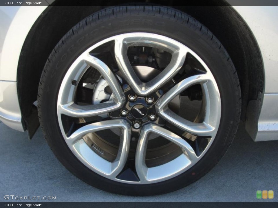 2011 Ford Edge Sport Wheel and Tire Photo #44778302