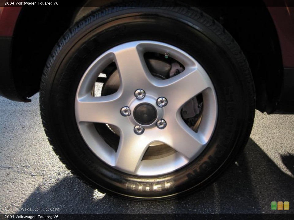 2004 Volkswagen Touareg V6 Wheel and Tire Photo #44781182