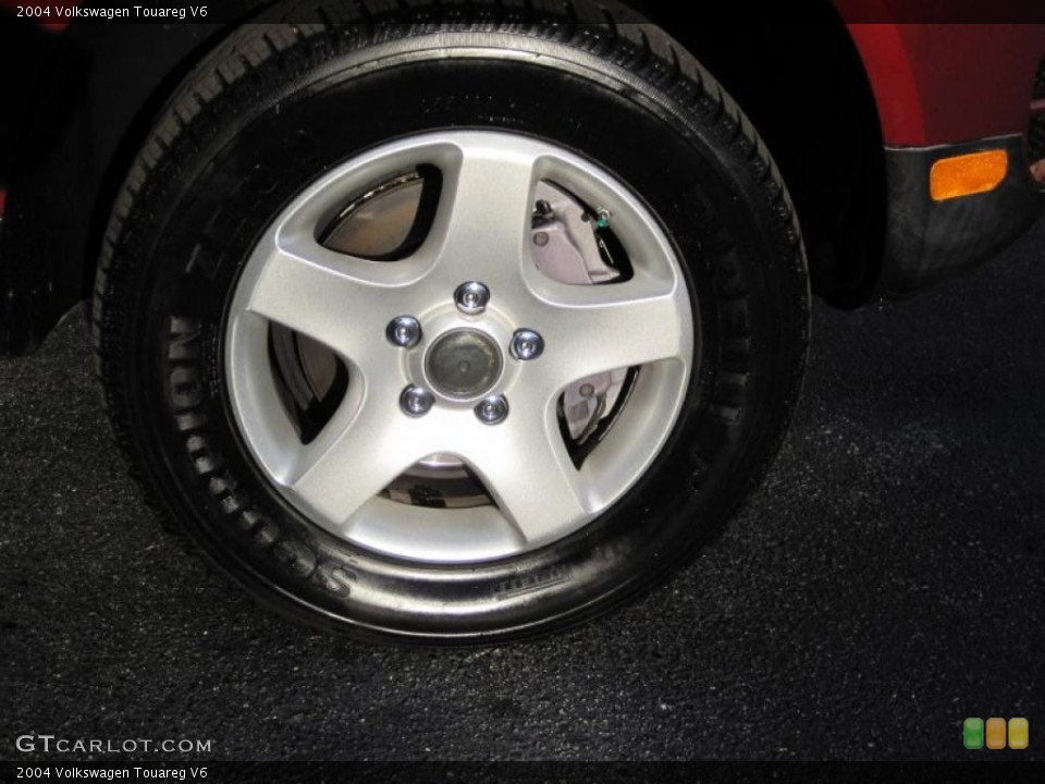 2004 Volkswagen Touareg V6 Wheel and Tire Photo #44781362