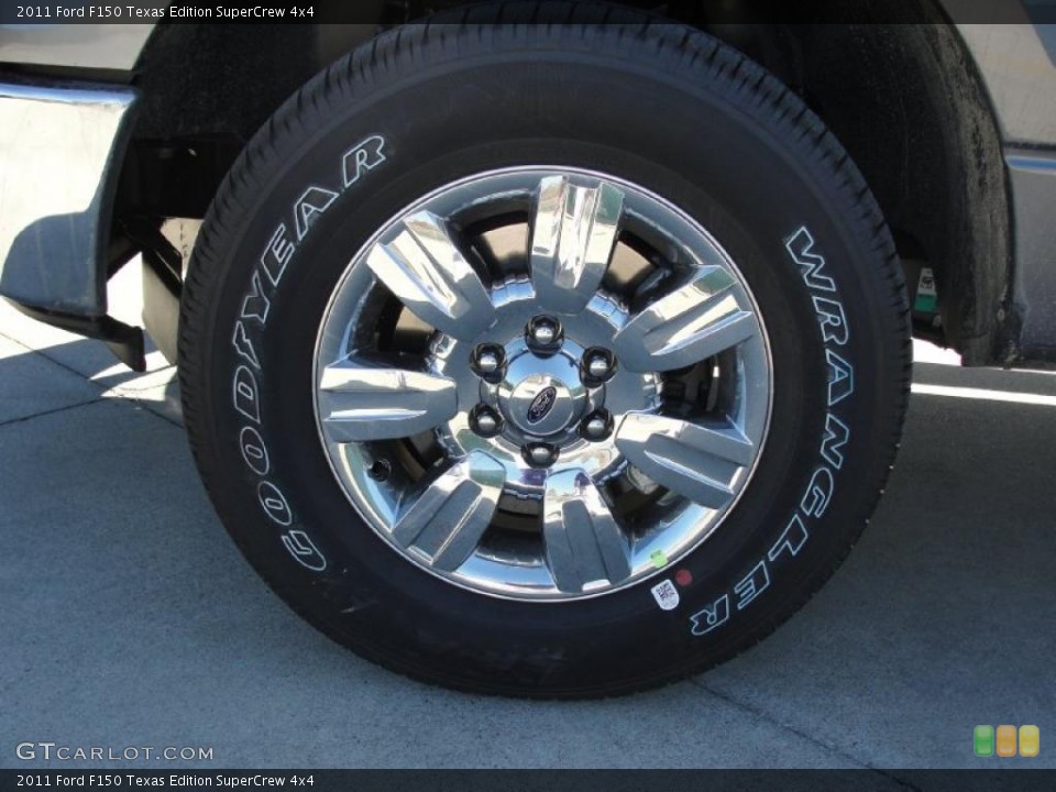2011 Ford F150 Texas Edition SuperCrew 4x4 Wheel and Tire Photo #44781794