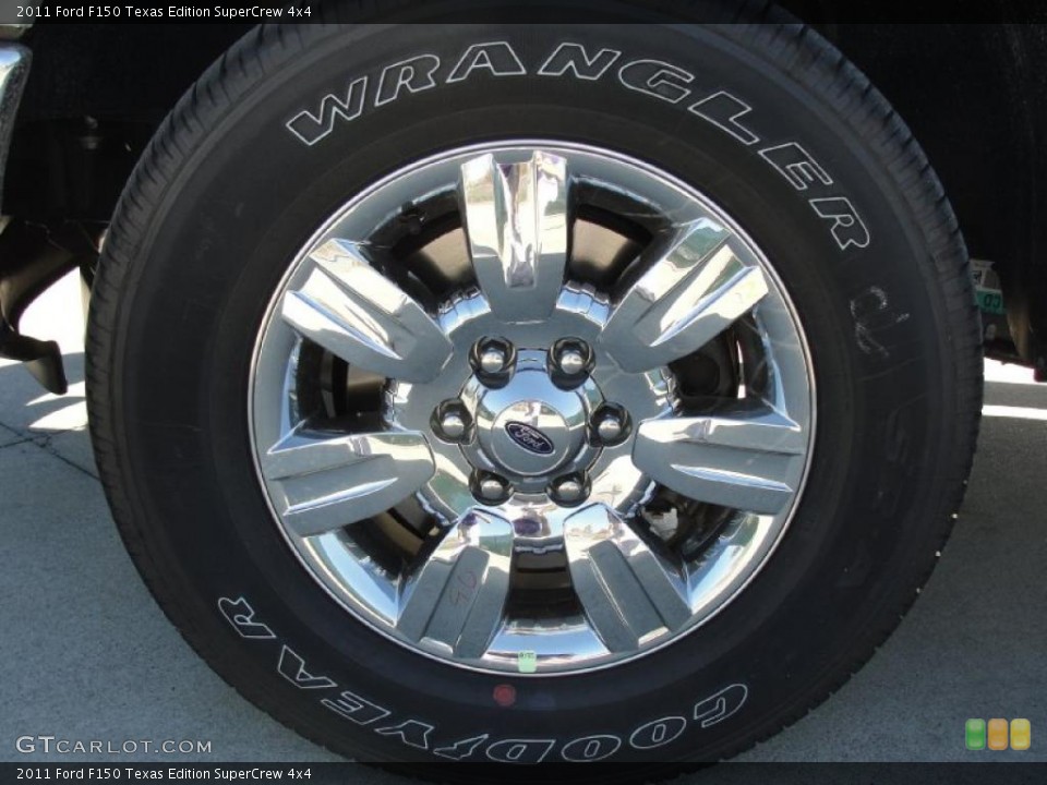 2011 Ford F150 Texas Edition SuperCrew 4x4 Wheel and Tire Photo #44782370