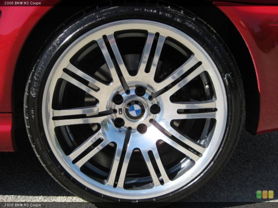 2006 BMW M3 Coupe Wheel and Tire Photo #44788366