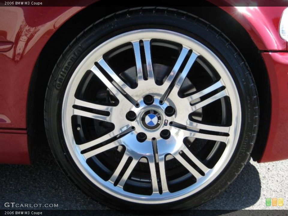 2006 BMW M3 Coupe Wheel and Tire Photo #44788458
