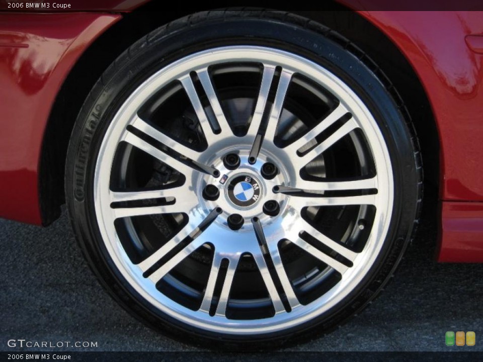 2006 BMW M3 Coupe Wheel and Tire Photo #44788606