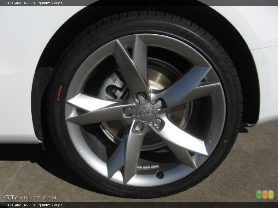 2011 Audi A5 2.0T quattro Coupe Wheel and Tire Photo #44792222