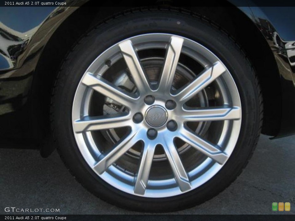 2011 Audi A5 2.0T quattro Coupe Wheel and Tire Photo #44792355