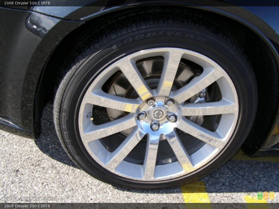 2008 Chrysler 300 C SRT8 Wheel and Tire Photo #44796902