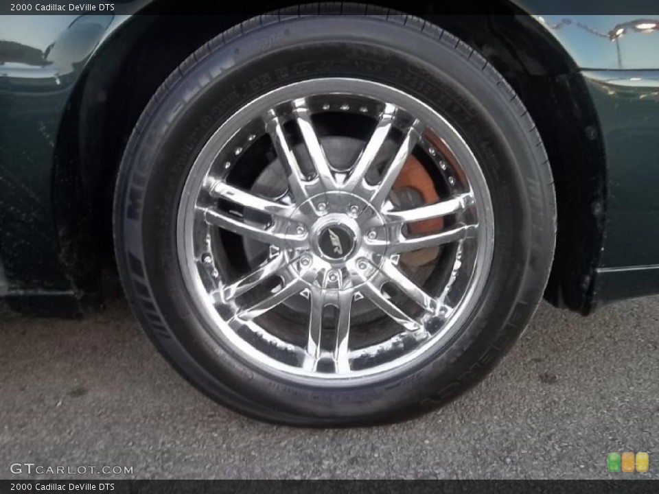 2000 Cadillac DeVille Custom Wheel and Tire Photo #44808144