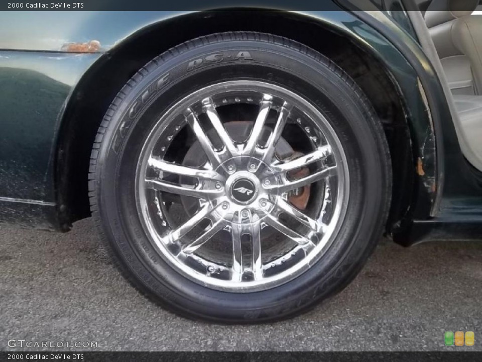 2000 Cadillac DeVille Custom Wheel and Tire Photo #44808160