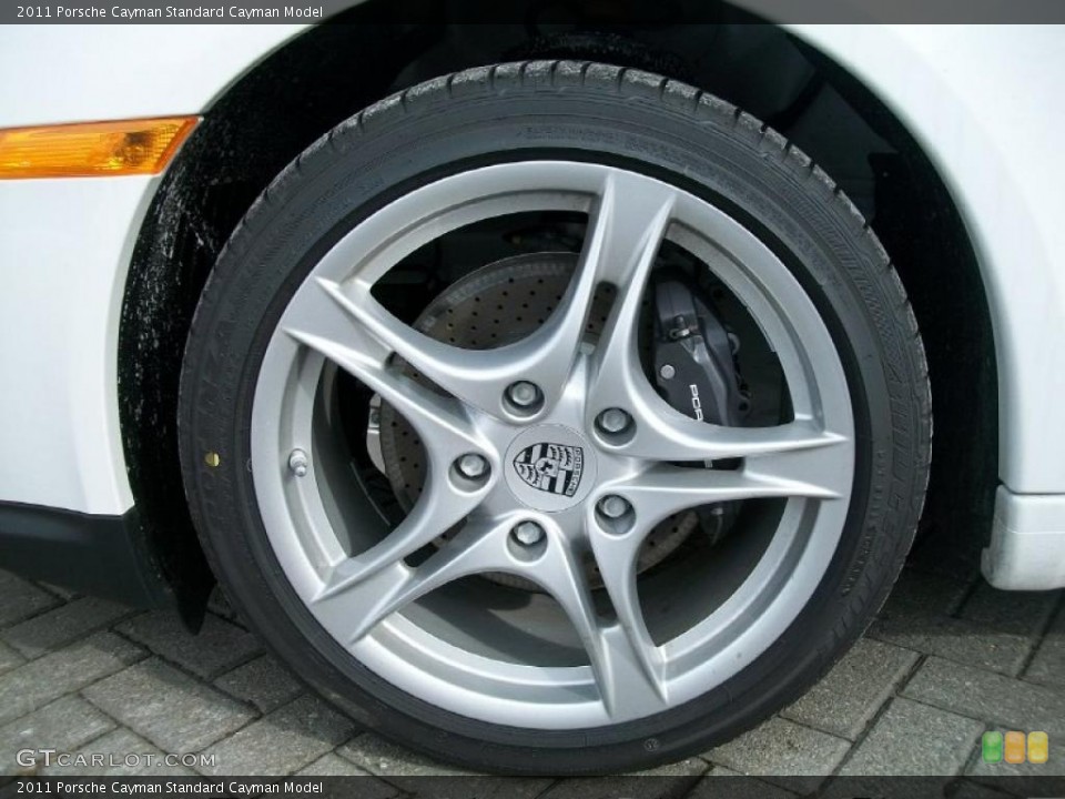 2011 Porsche Cayman  Wheel and Tire Photo #44814856