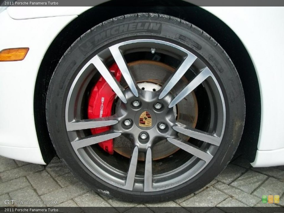 2011 Porsche Panamera Turbo Wheel and Tire Photo #44815425