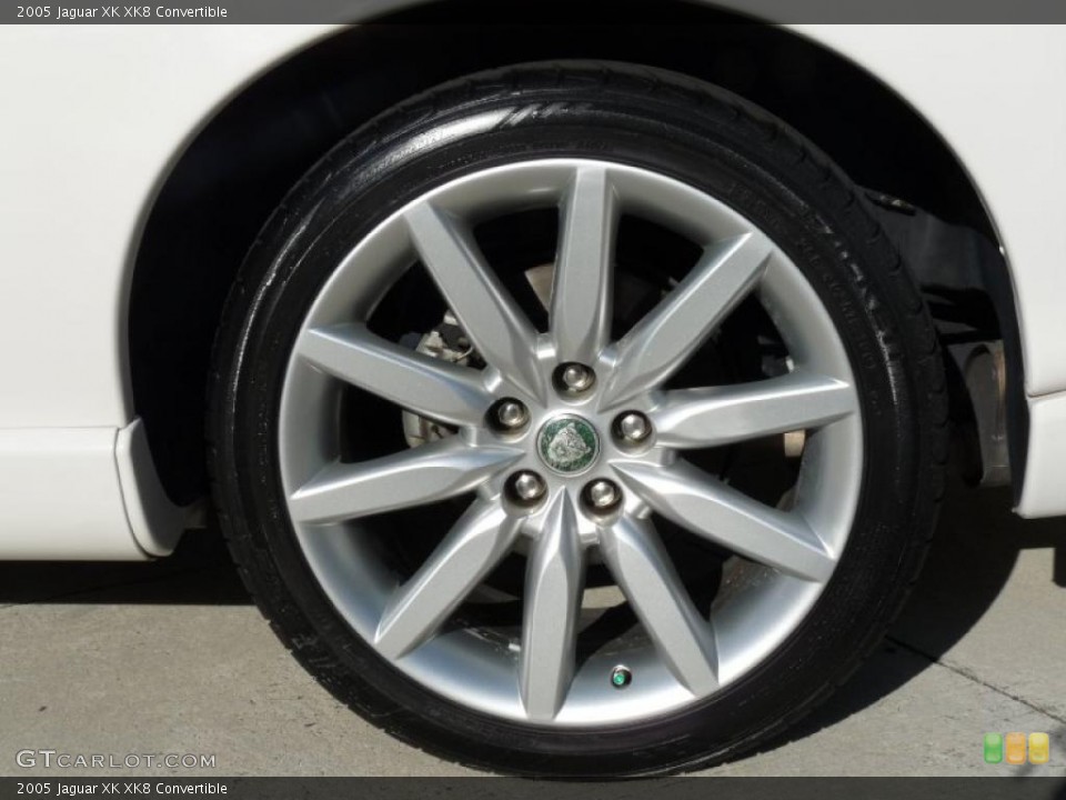 2005 Jaguar XK XK8 Convertible Wheel and Tire Photo #44816384