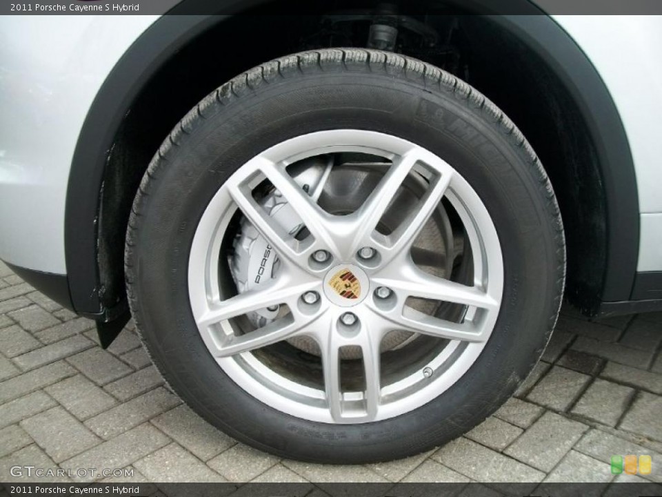 2011 Porsche Cayenne S Hybrid Wheel and Tire Photo #44816517