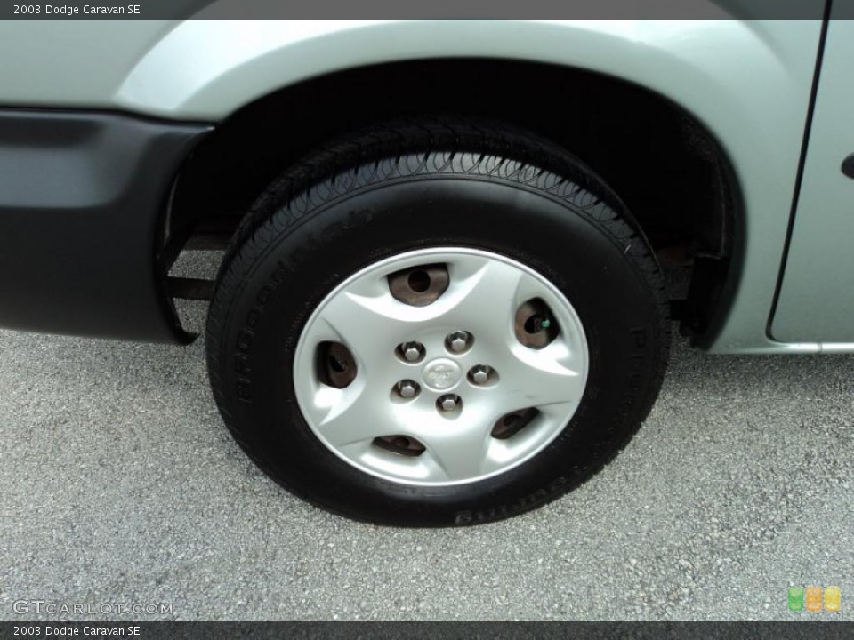 2003 Dodge Caravan SE Wheel and Tire Photo #44817076