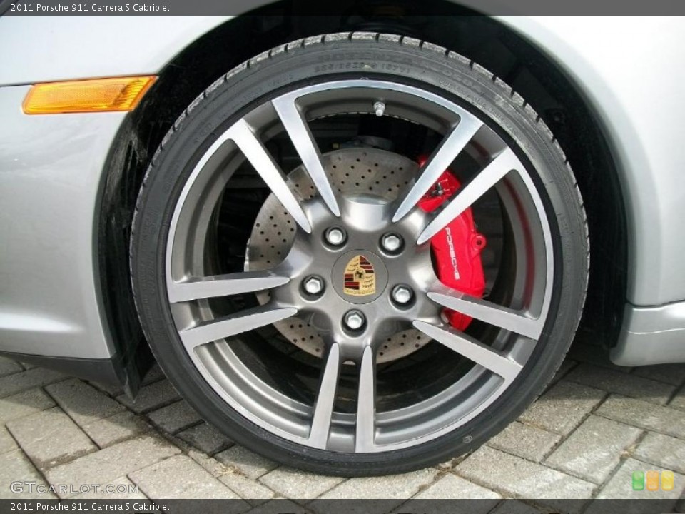 2011 Porsche 911 Carrera S Cabriolet Wheel and Tire Photo #44817600