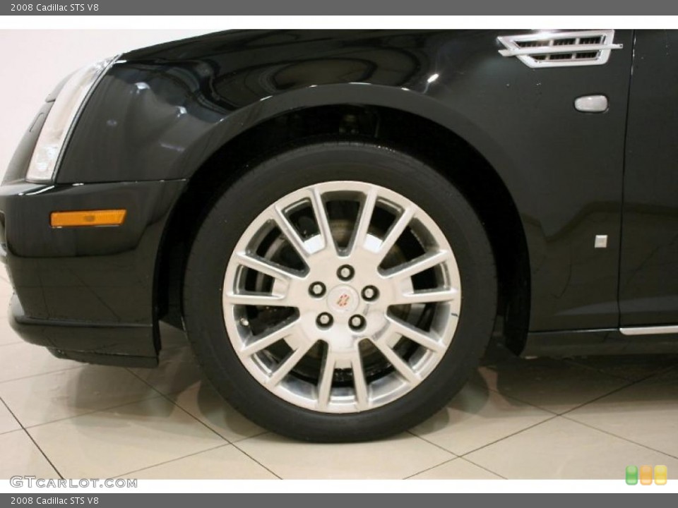 2008 Cadillac STS V8 Wheel and Tire Photo #44830456