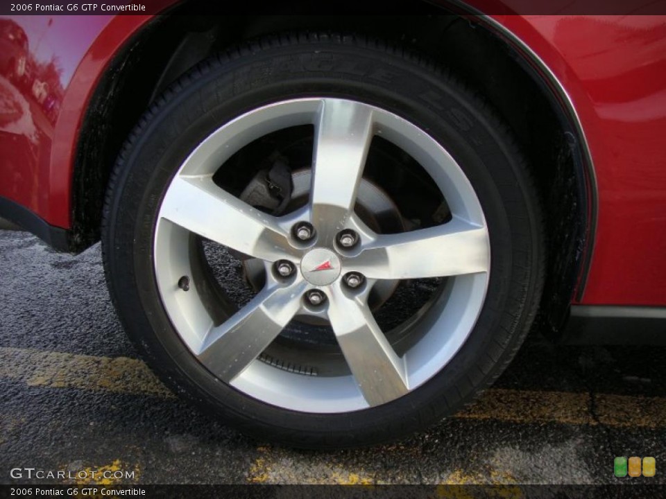 2006 Pontiac G6 GTP Convertible Wheel and Tire Photo #44832860