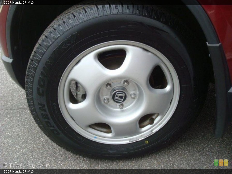2007 Honda CR-V LX Wheel and Tire Photo #44837316