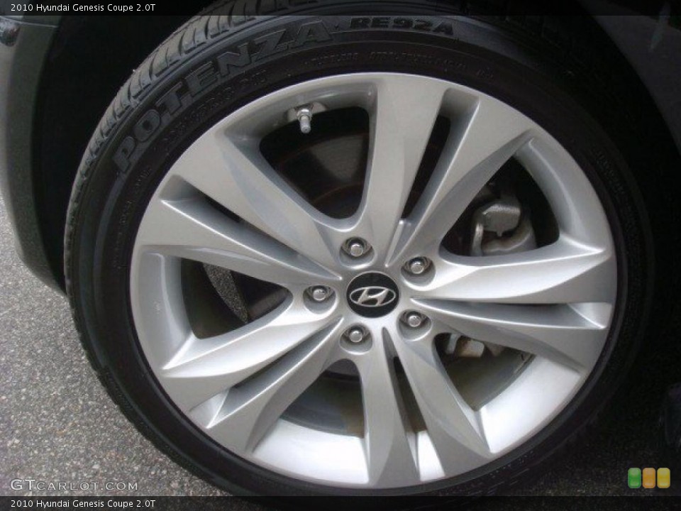 2010 Hyundai Genesis Coupe 2.0T Wheel and Tire Photo #44837776