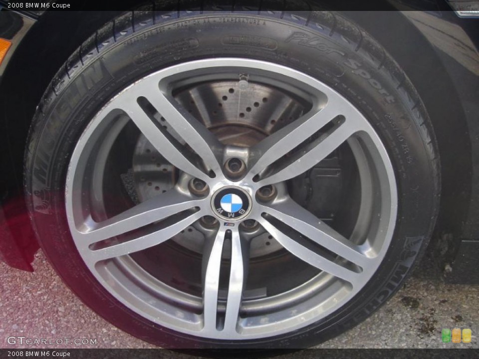 2008 BMW M6 Coupe Wheel and Tire Photo #44844000