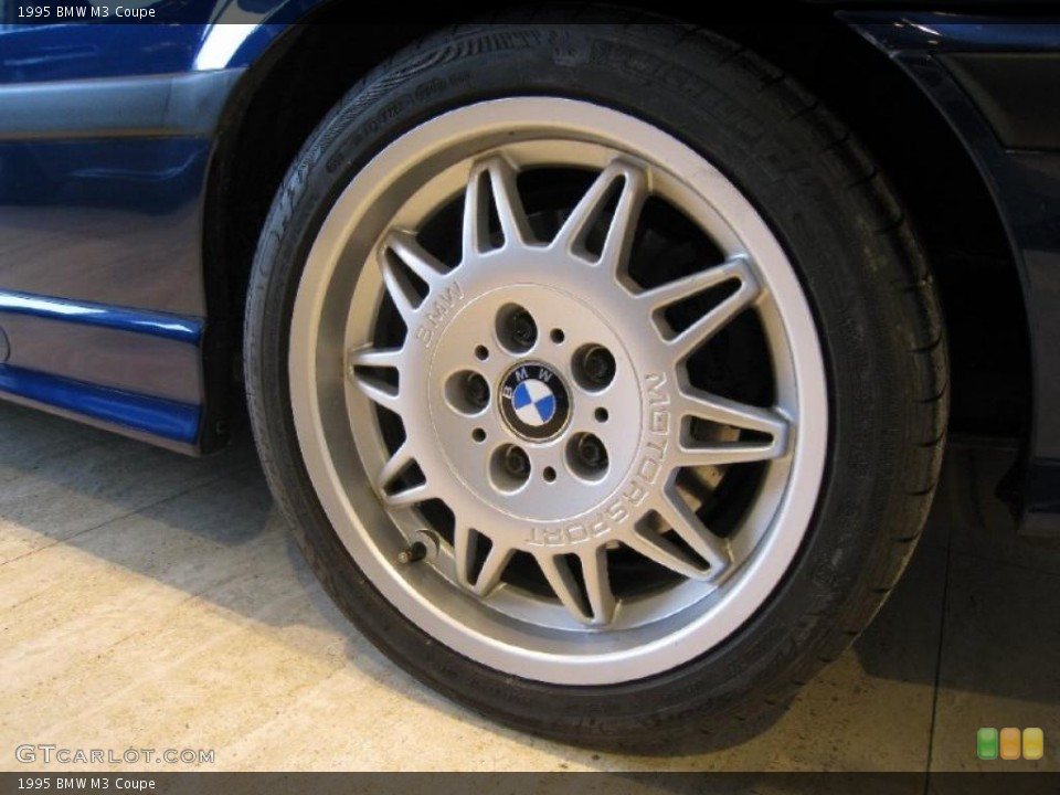 1995 BMW M3 Coupe Wheel and Tire Photo #44845680