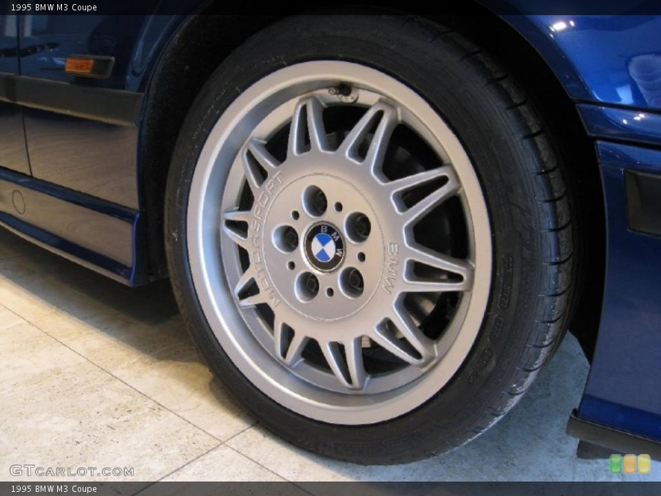 1995 BMW M3 Coupe Wheel and Tire Photo #44845696