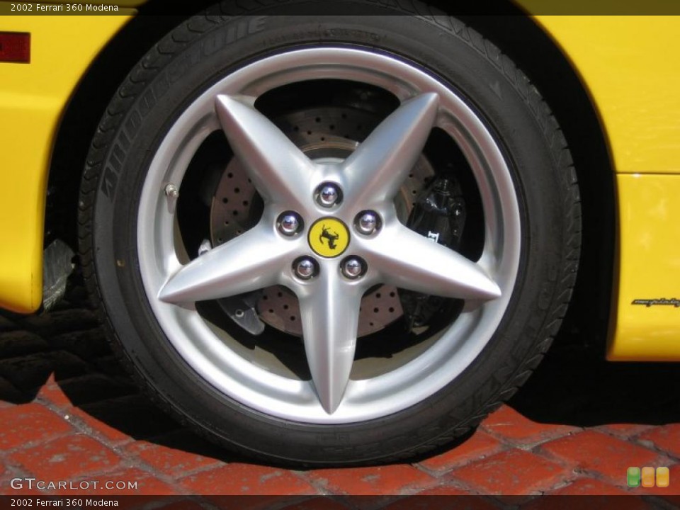2002 Ferrari 360 Modena Wheel and Tire Photo #44847276