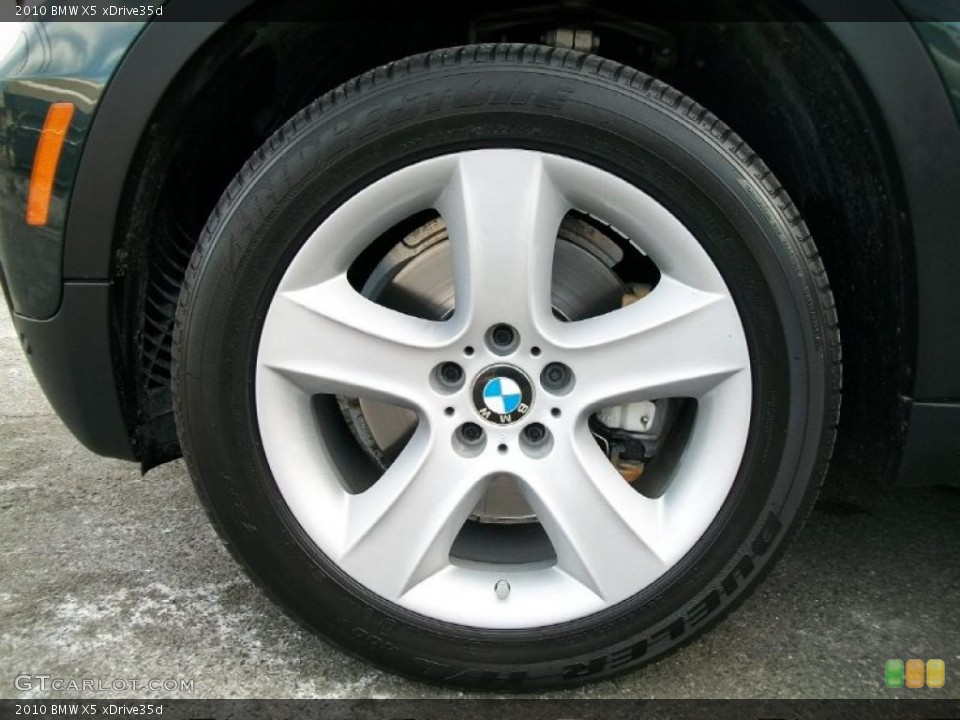2010 BMW X5 xDrive35d Wheel and Tire Photo #44851224