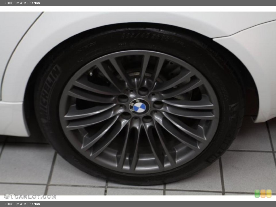 2008 BMW M3 Sedan Wheel and Tire Photo #44851276
