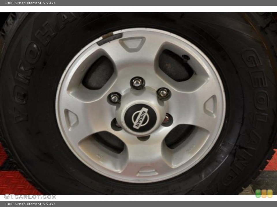 2000 Nissan Xterra SE V6 4x4 Wheel and Tire Photo #44856561