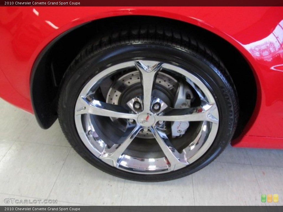 2010 Chevrolet Corvette Grand Sport Coupe Wheel and Tire Photo #44858512
