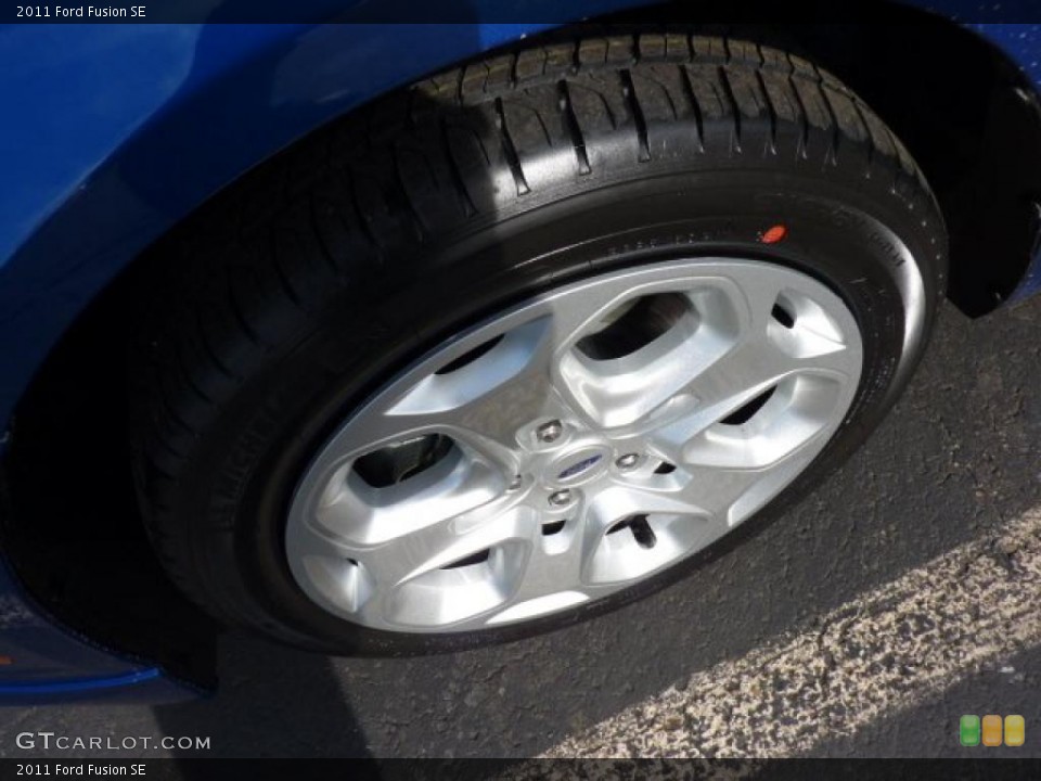 2011 Ford Fusion SE Wheel and Tire Photo #44874137