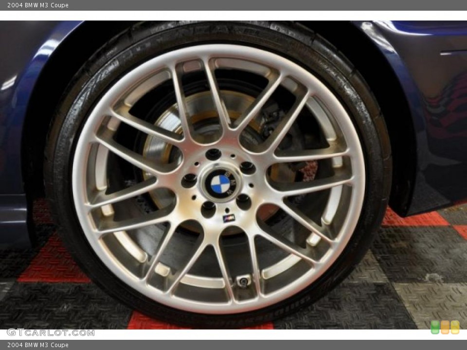 2004 BMW M3 Coupe Wheel and Tire Photo #44876897