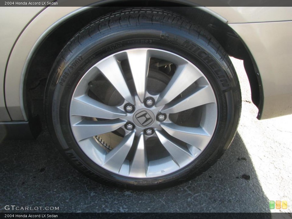 2004 Honda Accord LX Sedan Wheel and Tire Photo #44883201