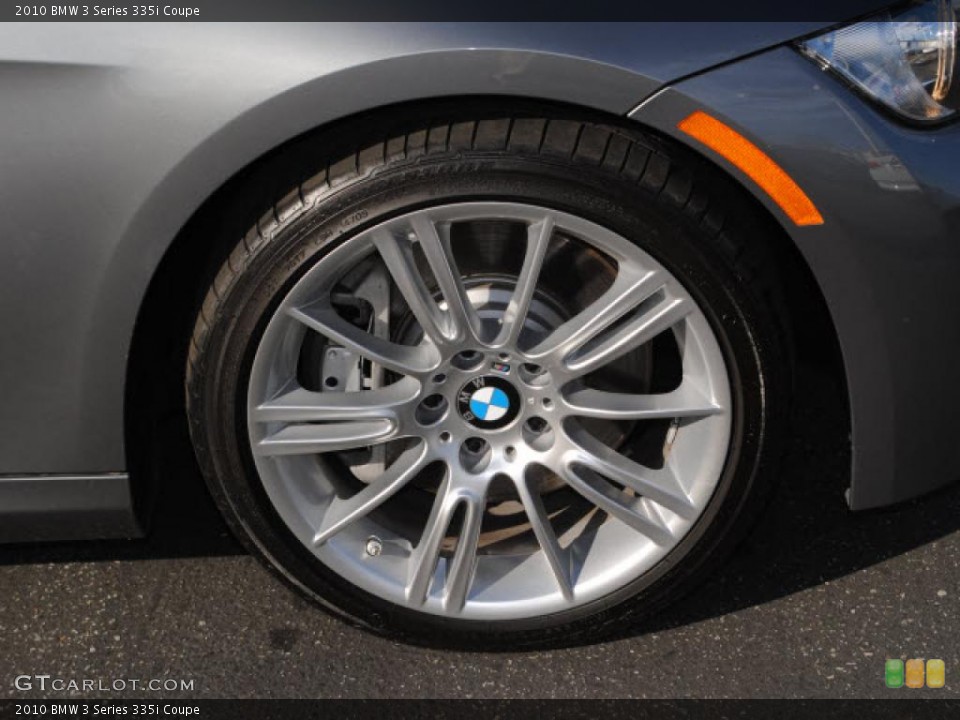 2010 BMW 3 Series 335i Coupe Wheel and Tire Photo #44892221