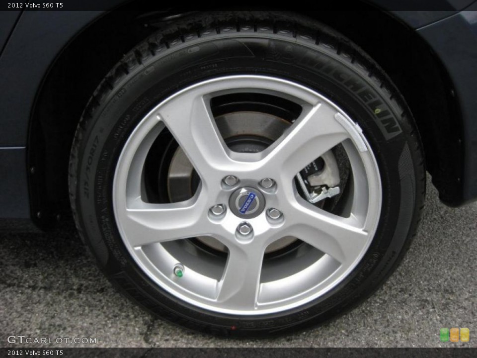 2012 Volvo S60 T5 Wheel and Tire Photo #44897586