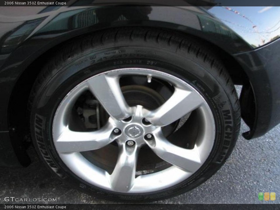 2006 Nissan 350Z Enthusiast Coupe Wheel and Tire Photo #44898914